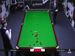 2025斯诺克英国公开赛资格赛 康纳·本泽2-4尤里安·伯伊科 20250627
