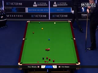 2025斯诺克北爱尔兰公开赛32进16 埃利奥特·斯莱塞2-4肖恩·墨菲 20251022