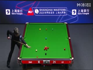2025斯诺克上海大师赛第一轮 肖国栋6-3雷佩凡（朱蒙） 20250729