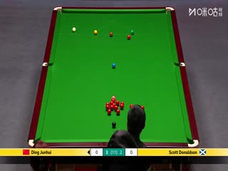 斯诺克英锦赛正赛16进8轮次 丁俊晖6-5斯科特·唐纳森 20251204
