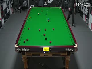 斯诺克英锦赛资格赛第三轮80进48 本·沃拉斯顿6-2刘宏宇 20251125