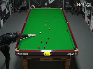 斯诺克英锦赛资格赛第二轮112进80 本·默滕斯5-6江俊 20251124