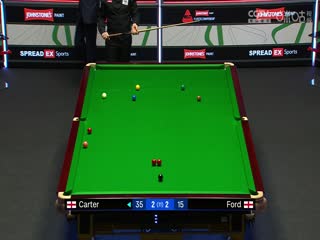 2024斯诺克球员锦标赛 汤姆·福德2-6阿里·卡特 20240220