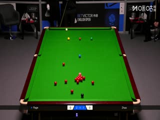 2025斯诺克英格兰公开赛 杰克逊·佩奇4-1赵翰洋 20250917