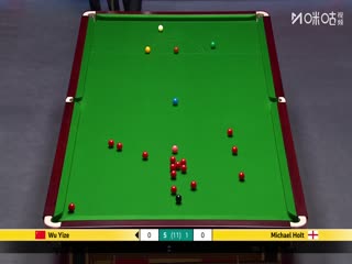 斯诺克英锦赛正赛32进16轮次 吴宜泽6-4迈克尔·霍尔特（朱蒙） 20251130