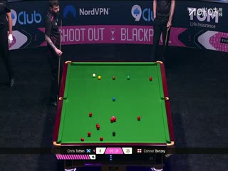 斯诺克单局限时赛128进64 克里斯·托顿21-52康纳·本齐 20251212