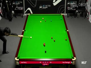 2024斯诺克威尔士公开赛资格赛 乔·佩里2-4范争一 20240127