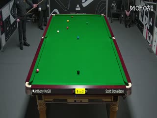 斯诺克英锦赛资格赛第三轮80进48 安东尼·麦克吉尔1-6斯科特·唐纳森 20251125