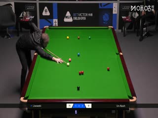 2025斯诺克英格兰公开赛 杰克·利索夫斯基4-2塔猜亚·乌努 20250917