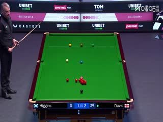 2025斯诺克英国公开赛第1轮 约翰·希金斯4-3马克·戴维斯 20250922