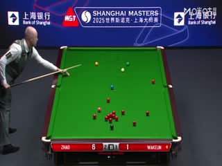 2025斯诺克上海大师赛第二轮 赵心童6-2克里斯·韦克林（汪译男、丁文钧） 20250730