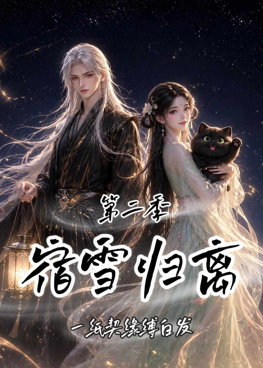 宿雪归离第二季：一纸契缘缚白发封面
