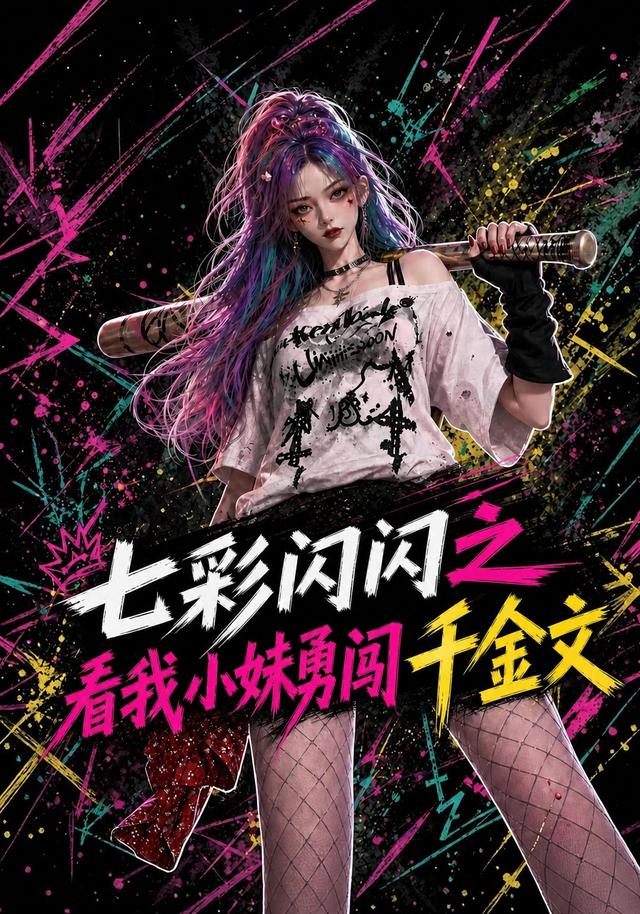七彩闪闪之看我小妹勇闯千金文封面