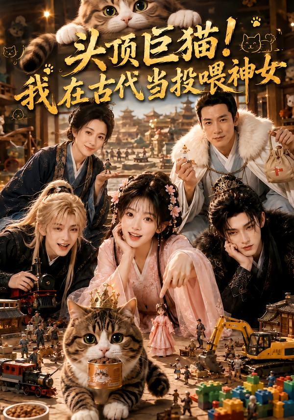 头顶巨猫!我在古代当投喂神女