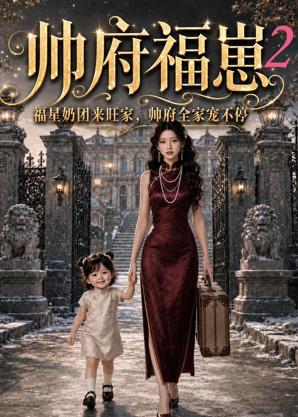 帅府福崽2福星奶团来旺家，帅府全家宠不停