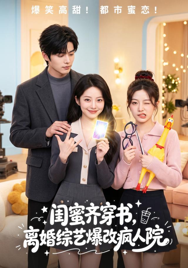 闺蜜齐穿书，离婚综艺爆改疯人院
