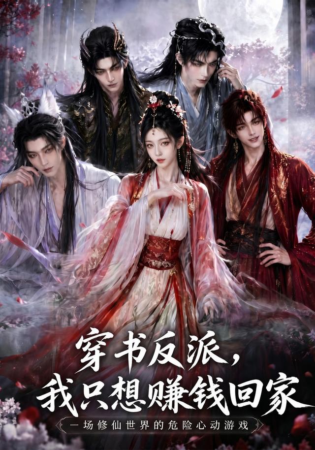 穿书反派，我只想赚钱回家封面