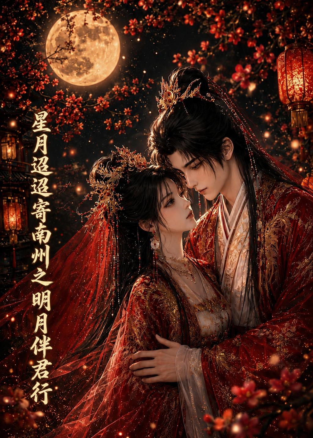 星月迢迢寄南州之明月伴君行封面
