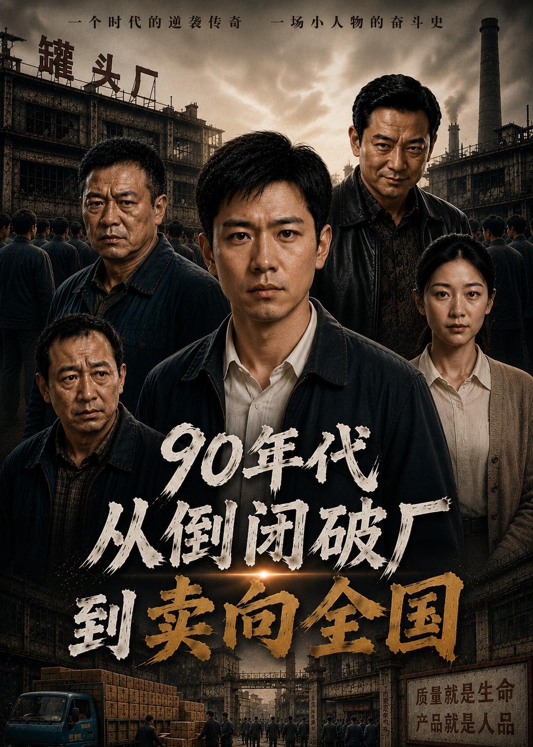 90年代从倒闭破厂到卖向全国封面