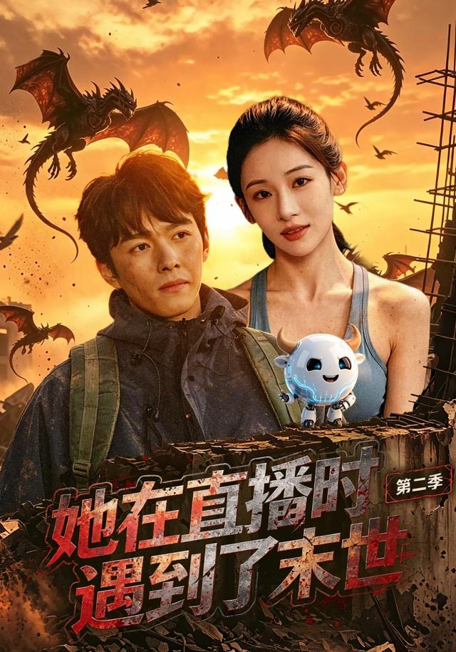 她在直播时遇到了末世第二季封面