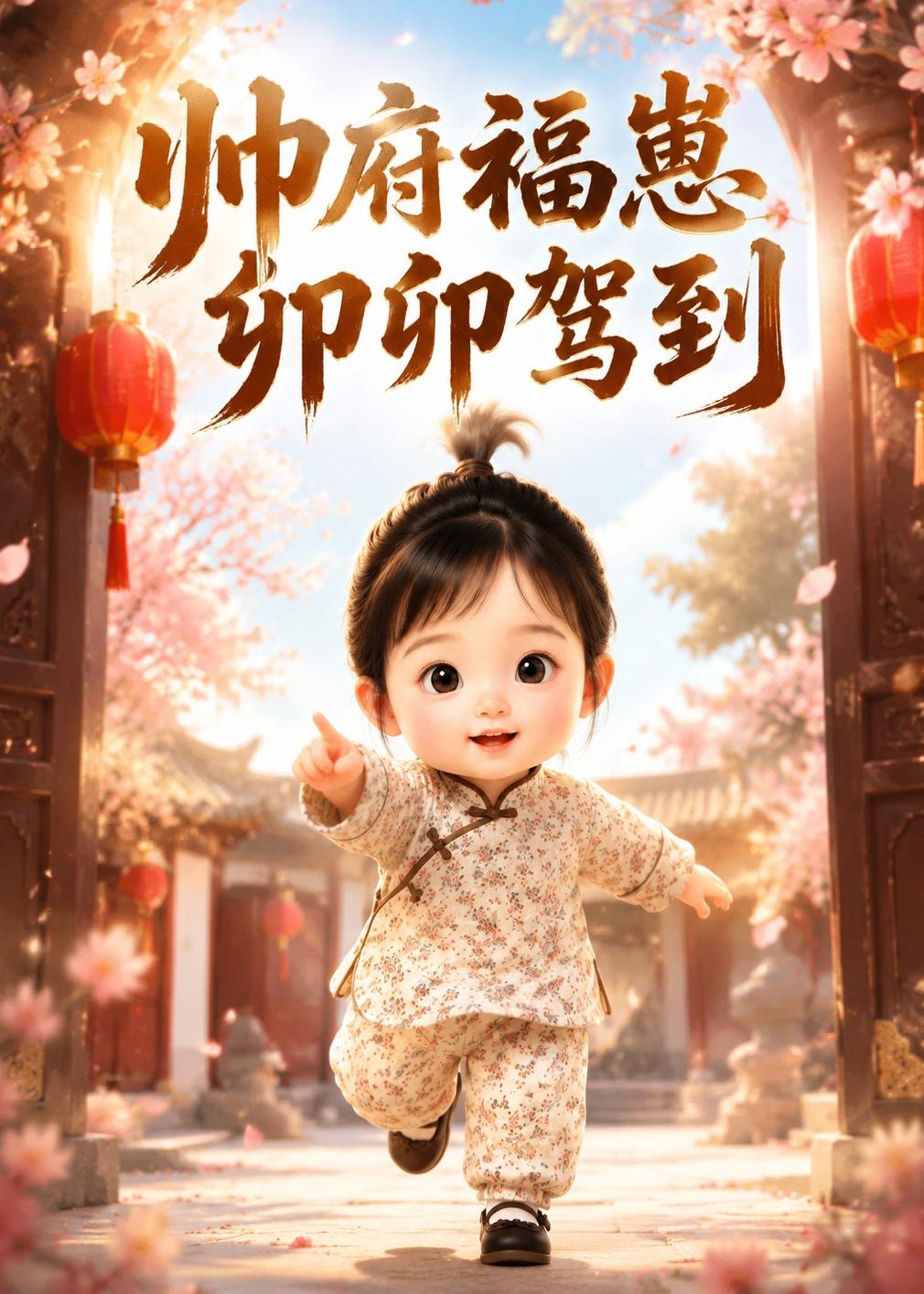 帅府福崽，卯卯驾到封面